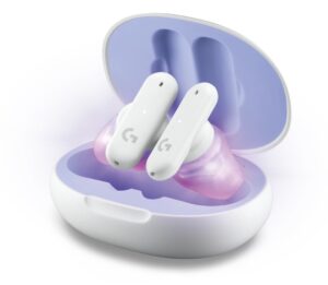 Ασύρματα ακουστικά Logitech - G FITS ,TWS, λευκά