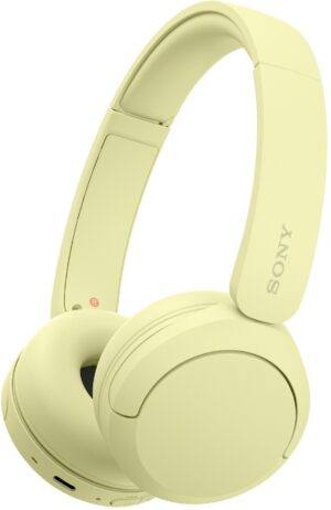 Ασύρματα ακουστικά με μικρόφωνο Sony - WH-CH520, κίτρινο