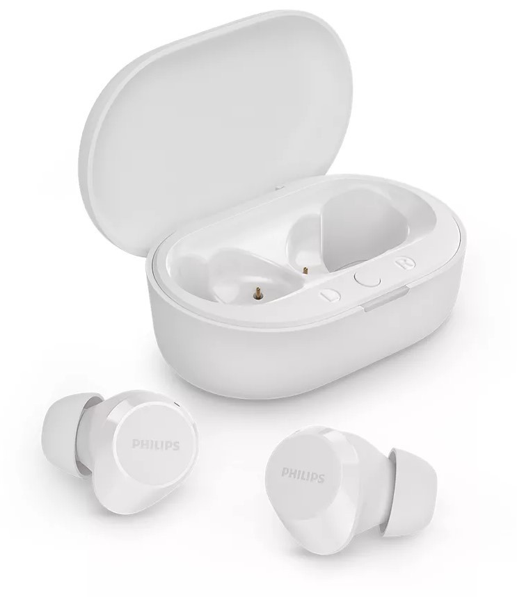 Ασύρματα ακουστικά Philips - TAT1209WT/00, TWS, άσπρα