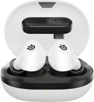Ασύρματα ακουστικά SteelSeries - Arctis GameBuds για PS5, TWS, ANC, λευκό
