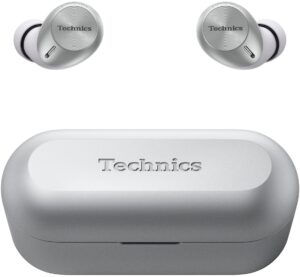 Ασύρματα ακουστικά Technics - EAH-AZ40M2ES, TWS, ANC, ασημί
