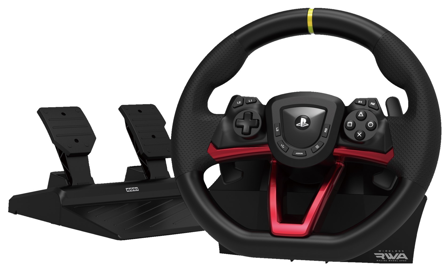 Ασύρματο τιμόνι με πεντάλ HORI - Apex (PS5/PS4/PC)