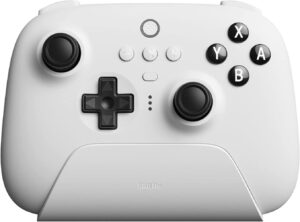 Ασύρματο χειριστήριο 8BitDo - Ultimate, με σταθμό φόρτισης , λευκό (Nintendo Switch/PC)