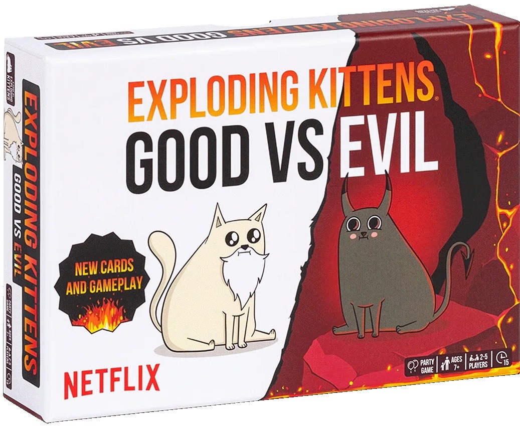 Επιτραπέζιο παιχνίδι Exploding Kittens: Good vs Evil - Πάρτι