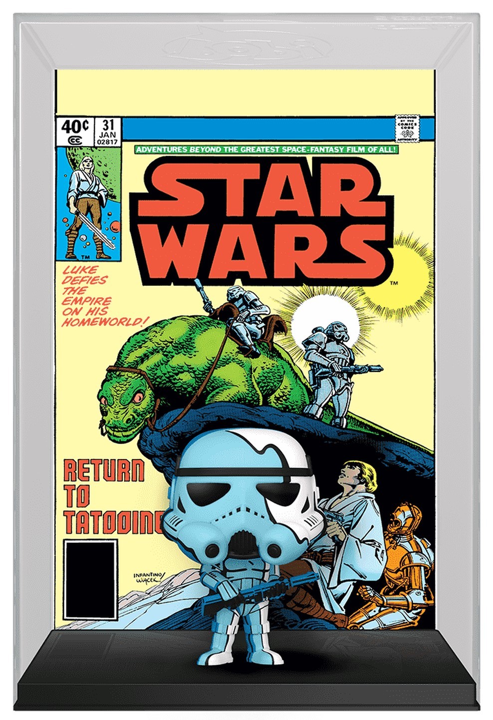 Φιγούρα Funko POP! Comic Covers: Star Wars - Sandtrooper (1997) #06