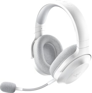 Gaming ακουστικά Razer - Barracuda X (2022), Mercury White
