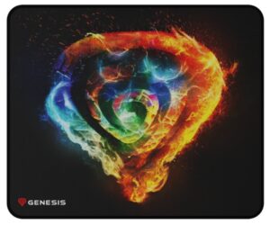 Gaming Pad για ποντίκι Genesis - Carbon 500 M Fire G2, М, μαλακό, μαύρο