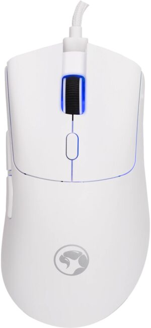 Gaming ποντίκι Marvo - Niro 40 G950 White, οπτικό, ενσύρματο, λευκό