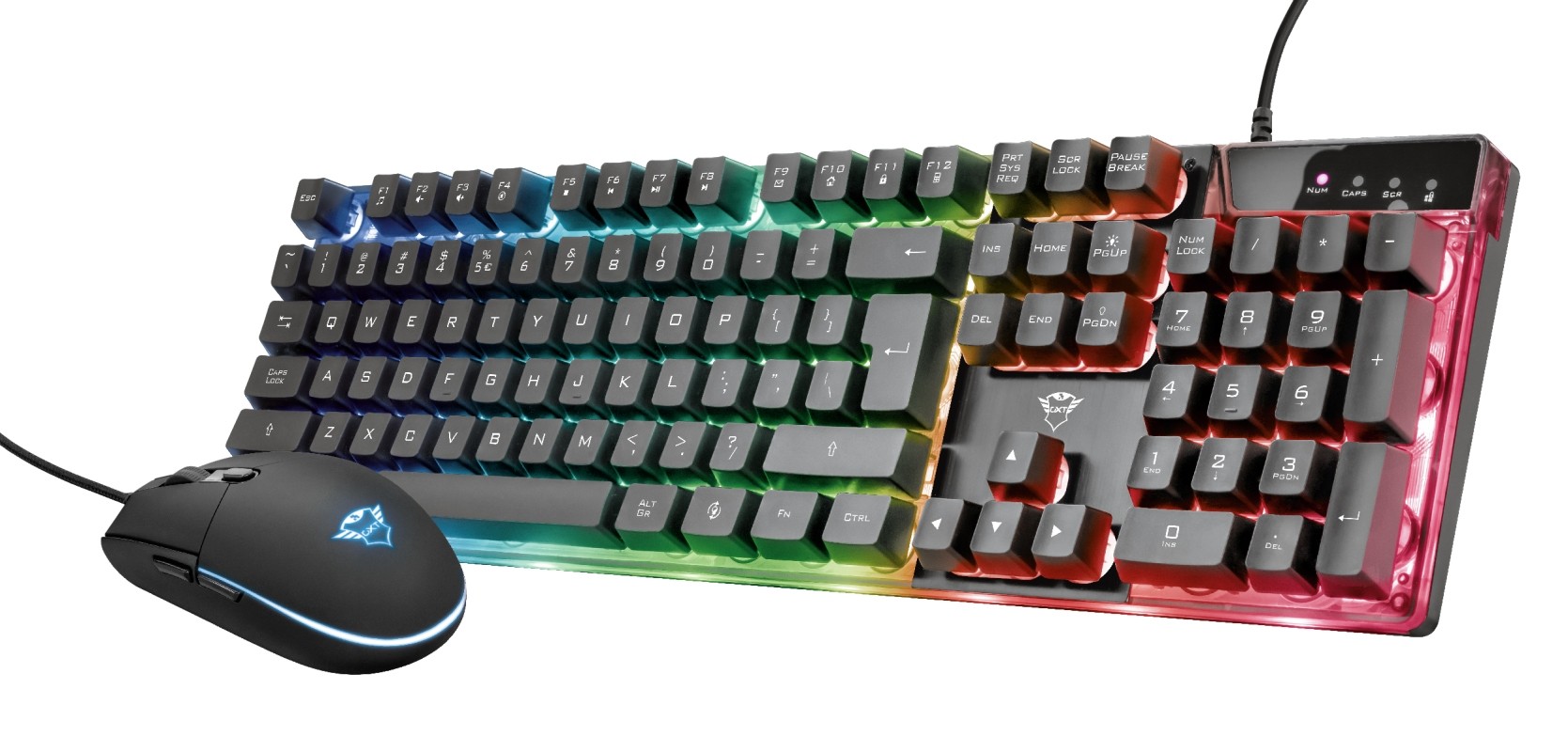 Gaming σετ Trust - GXT 838 Azor, μαύρο