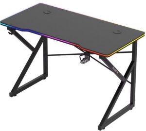 Γραφείο gaming Huzaro - Hero 1.7 RGB, μαύρο