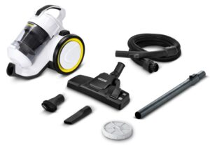Ηλεκτρική σκούπα χειρός χωρίς σακούλα Karcher - VC 3, HEPA 12, λευκό