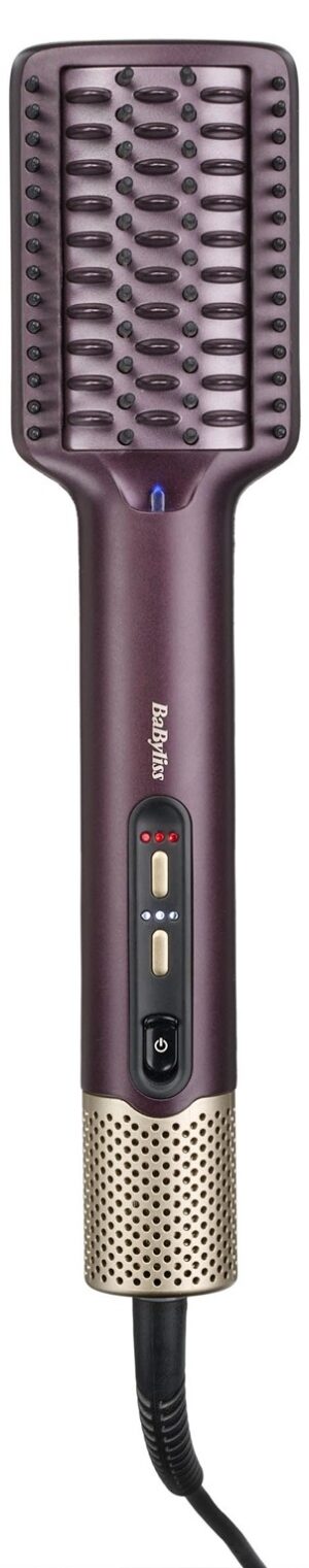 Ηλεκτρική βούρτσα μαλλιών BaByliss - AS6400E, 1000W,4 επίπεδα, μωβ