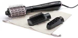 Ηλεκτρική βούρτσα μαλλιών BaByliss - Style Smooth AS128E, 1000 W, 4 ρυθμίσεις, μαύρη