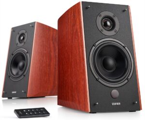 Ηχοσύστημα EEdifier - R2000DB, 2.0, καφέ