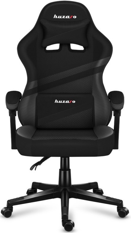 Καρέκλα gaming Huzaro - Force 4.4, μαύρη