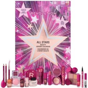 Makeup Revolution Ημερολόγιο Advent Beauty Makeup, 24 τεμάχια