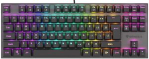 Μηχανικό πληκτρολόγιο Genesis - Thor 303 TKL, Outemu Red, RGB,μαύρο
