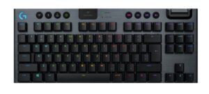 Μηχανικό πληκτρολόγιο Logitech - G915 TKL, Linear, RGB, μαύρο