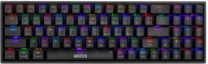 Μηχανικό πληκτρολόγιο Marvo - KG956WShogo 78W, ασύρματο, Marvo switch, μαύρο