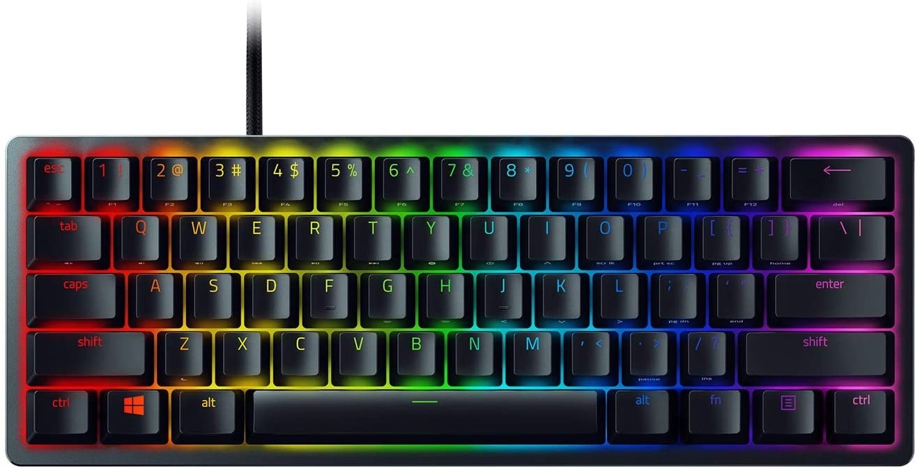 Μηχανικό πληκτρολόγιο Razer - Huntsman Mini, Optical Red, μαύρο
