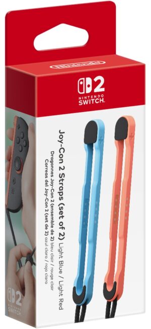 Nintendo Switch 2 Joy-Con Straps - κόκκινο/μπλε