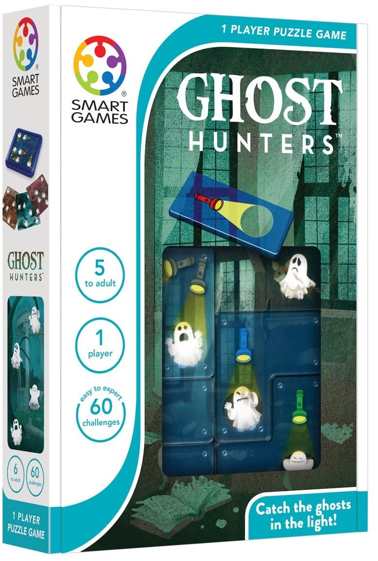 Παιδικό παιχνίδι λογικής Smart Games Compact - Κυνηγοί φαντασμάτων
