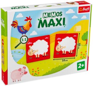 Παιδικό παιχνίδι μνήμης Memos Maxi - Φάρμα - Παιδικό