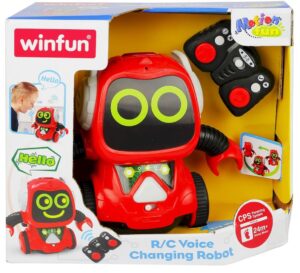 Παιχνίδι με ραδιοελεγχόμενο WinFun -Ρομπότ, με λειτουργία εγγραφής/αναπαραγωγής φωνής