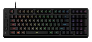 Πληκτρολόγιο gaming HyperX - Eve 1800, RGB, μαύρο