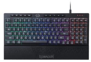 Πληκτρολόγιο gaming Redragon - Shiva K515, RGB, μαύρο