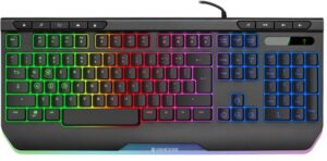 Πληκτρολόγιο gaming Tracer - Ray X, Rainbow, μαύρο