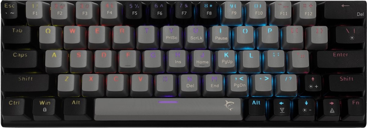 Πληκτρολόγιο gaming White Shark - Wakizashi 2 GK-002721V2, RGB, μαύρο