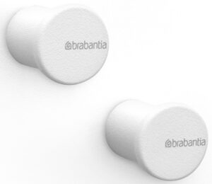 Σετ με 2 κρεμάστρες για πετσέτες Brabantia - MindSet, Mineral Fresh White