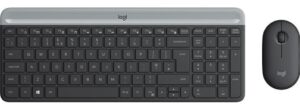 Σετ ποντίκι και πληκτρολόγιο Logitech - Combo MK470,ασύρματο , γκρι