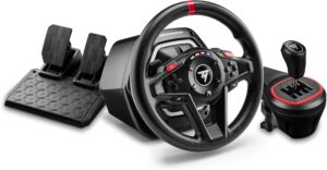Τιμόνι με πεντάλ Thrustmaster - T-128 Shifter Pack, Xbox/PC