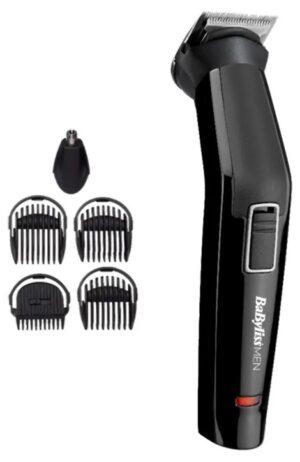 Τρίμερ προσώπου και σώματος BaByliss – MT725E, 6 σε 1, μαύρο