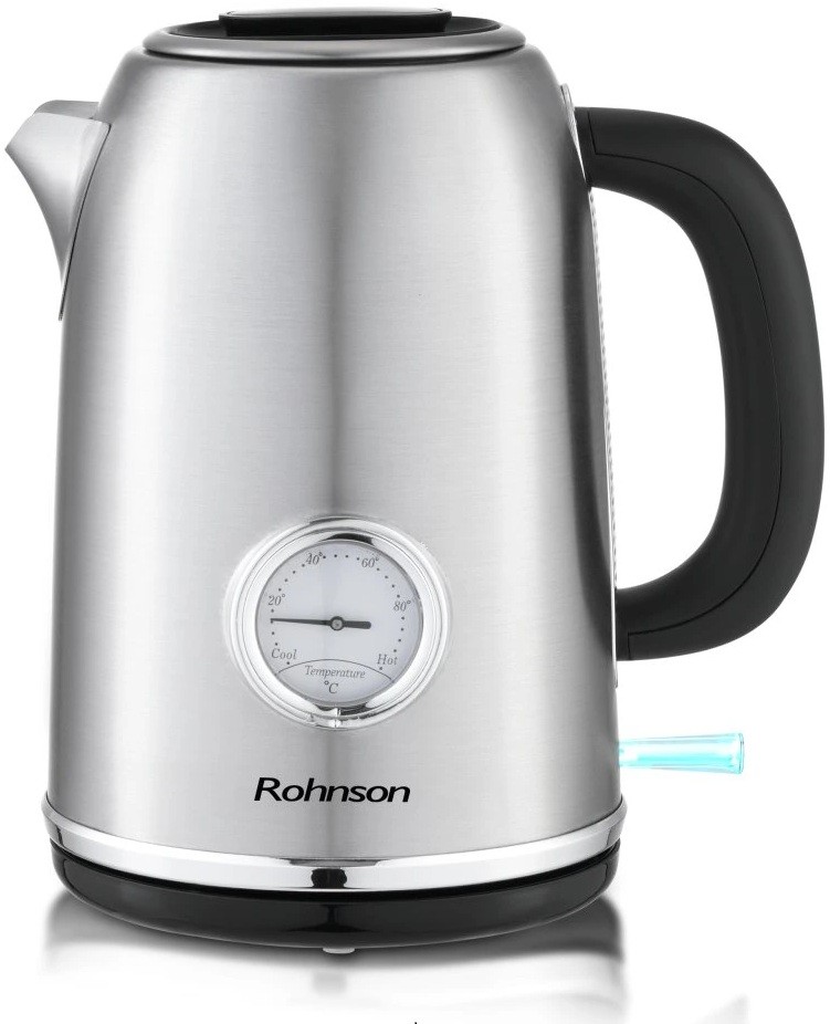 Βραστήρας Rohnson - R-7620, 2200W, 1.7 l, ασημί
