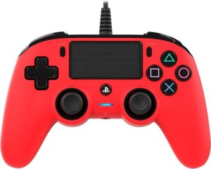 Χειριστήριο Nacon - Wired Compact, κόκκινο (PS4/PC)