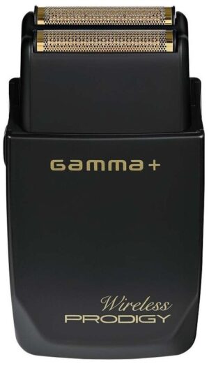 Ξυριστική μηχανή GammaPiu - Wireless Prodigy, 2 κεφαλιές , μαύρη