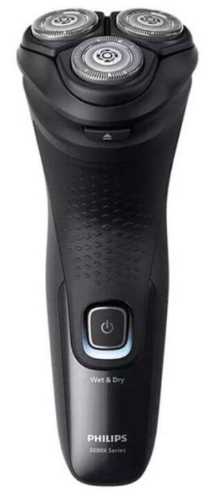 Ξυριστική μηχανή Philips - X3051/00,3 κεφαλές, μαύρο