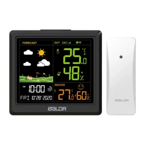 Weather station with an outdoor sensor