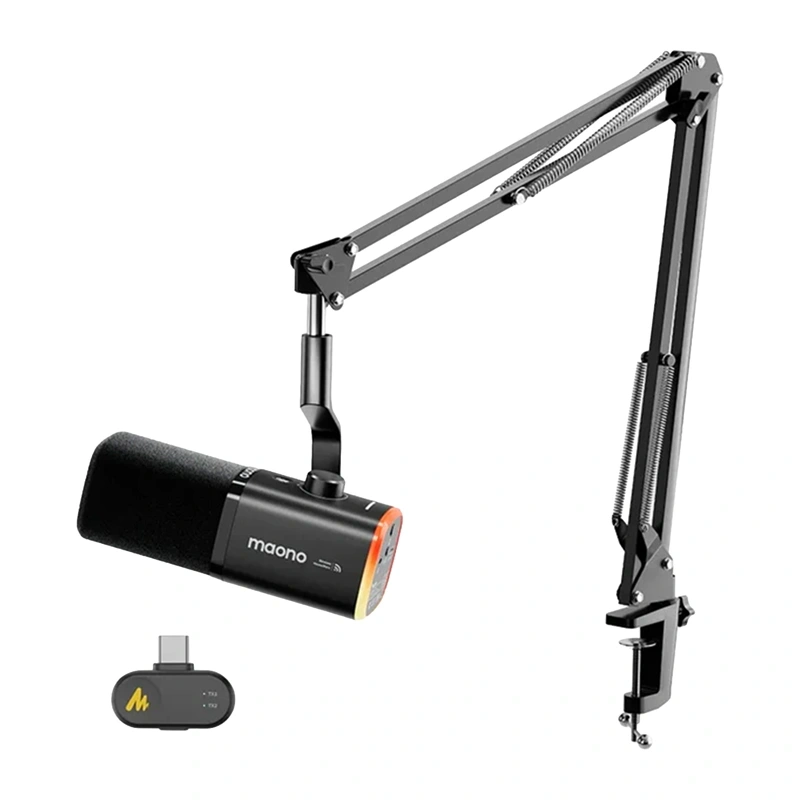 Dynamic microphone MAONO PD200WS (black)