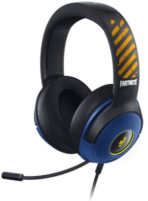 Ακουστικά gaming Razer - Kraken V3 X Fortnite Ed., μαύρα/μπλε