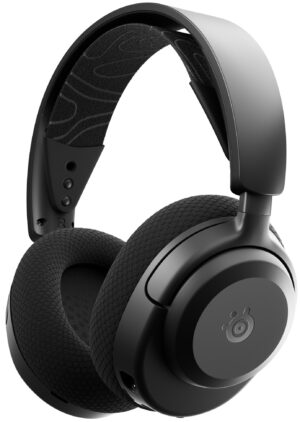 Ακουστικά gaming SteelSeries - Arctis Nova 3PW, ασύρματα, μαύρα