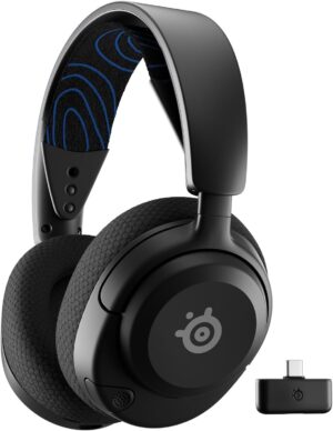 Ακουστικά gaming SteelSeries - Arctis Nova 5P, PS, ασύρματα, μαύρα
