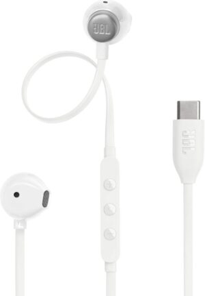 Ακουστικά με μικρόφωνο JBL - Tune 305C USB-C, λευκό