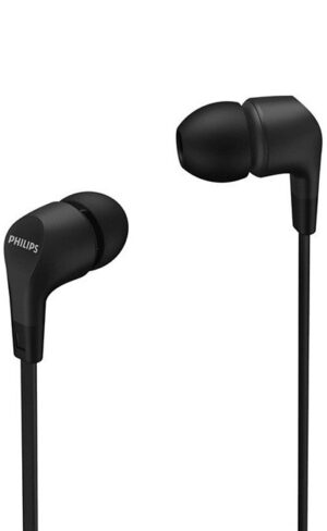 Ακουστικά με μικρόφωνο Philips - TAE1105BK/00, μαύρα