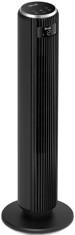 Ανεμιστήρας Levoit - TempSense 36 Tower, 92 cm, μαύρο