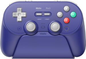 Ασύρματο χειριστήριο 8BitDo - Pro 3, μωβ (Nintendo Switch/PC)