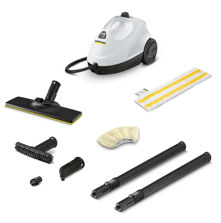 Ατμοκαθαριστής Karcher - SC 2 EasyFix, 1500W, 1 l, λευκό